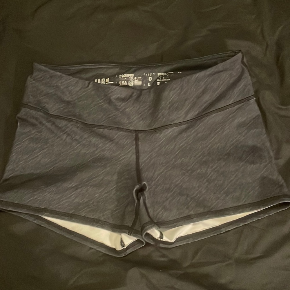 IAB MFG Booty Shorts, size Large, dark gray
